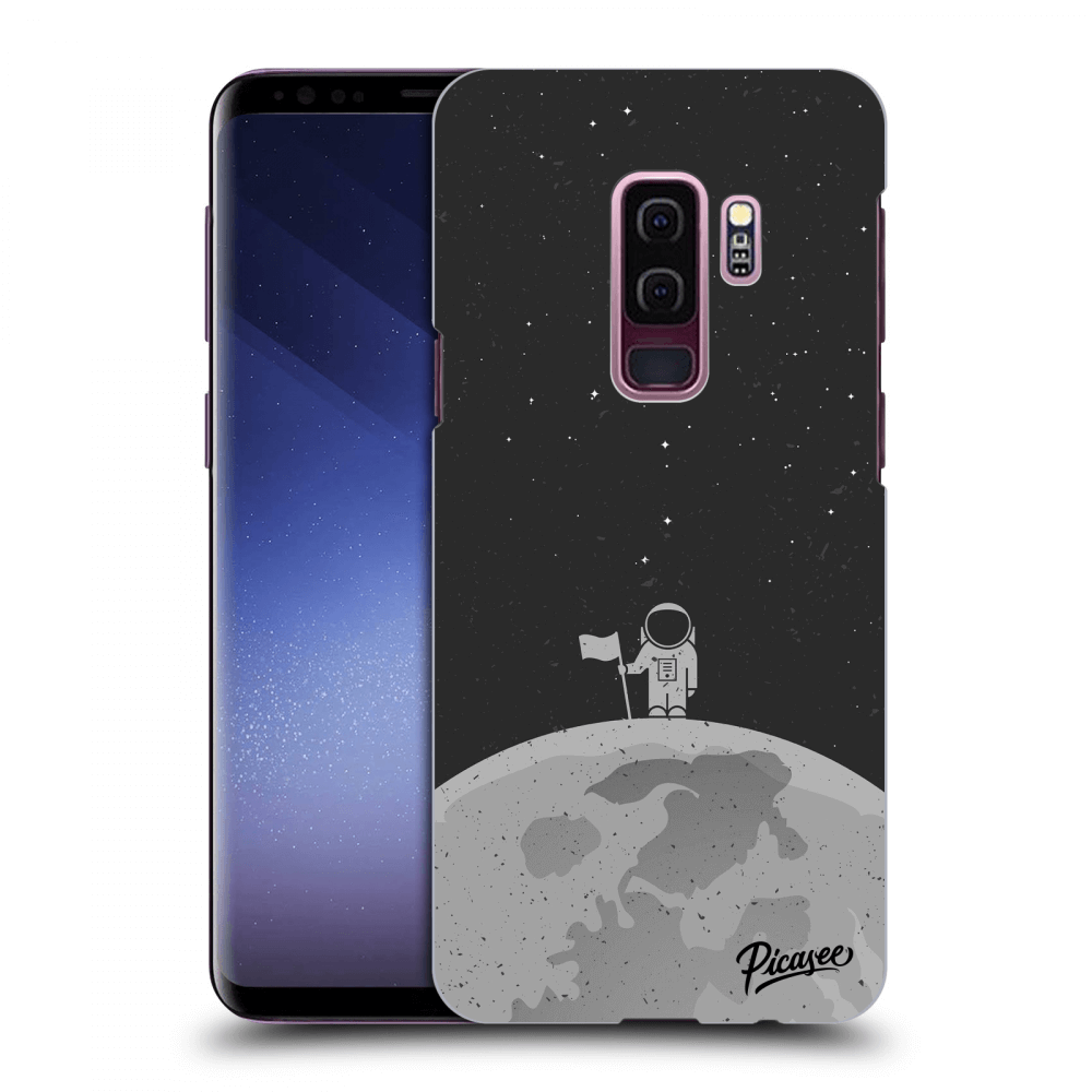 Picasee husă neagră din silicon pentru Samsung Galaxy S9 Plus G965F - Astronaut