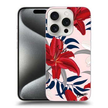 Husă pentru Apple iPhone 16 Pro - Red Lily