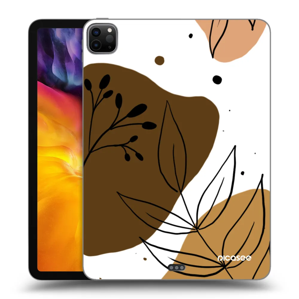 Picasee husă neagră din silicon pentru Apple iPad Pro 11" 2024 (7.gen.) - Boho style