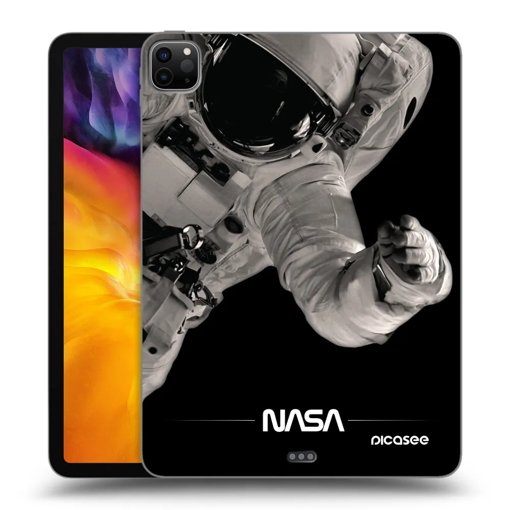 Picasee husă neagră din silicon pentru Apple iPad Pro 11" 2024 (7.gen.) - Astronaut Big
