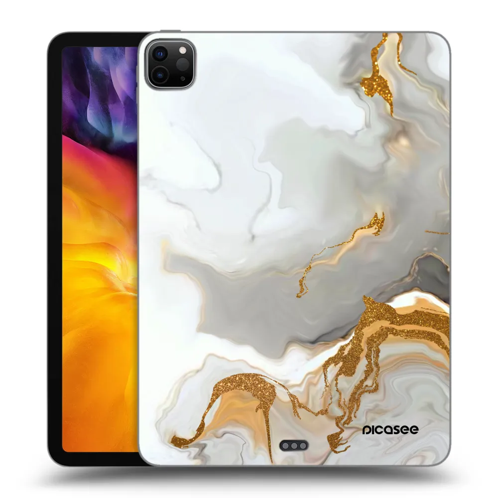Picasee husă neagră din silicon pentru Apple iPad Pro 11" 2024 (7.gen.) - Her