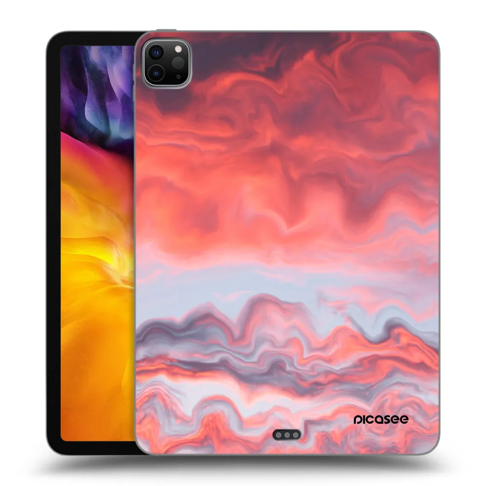 Picasee husă neagră din silicon pentru Apple iPad Pro 11" 2024 (7.gen.) - Sunset