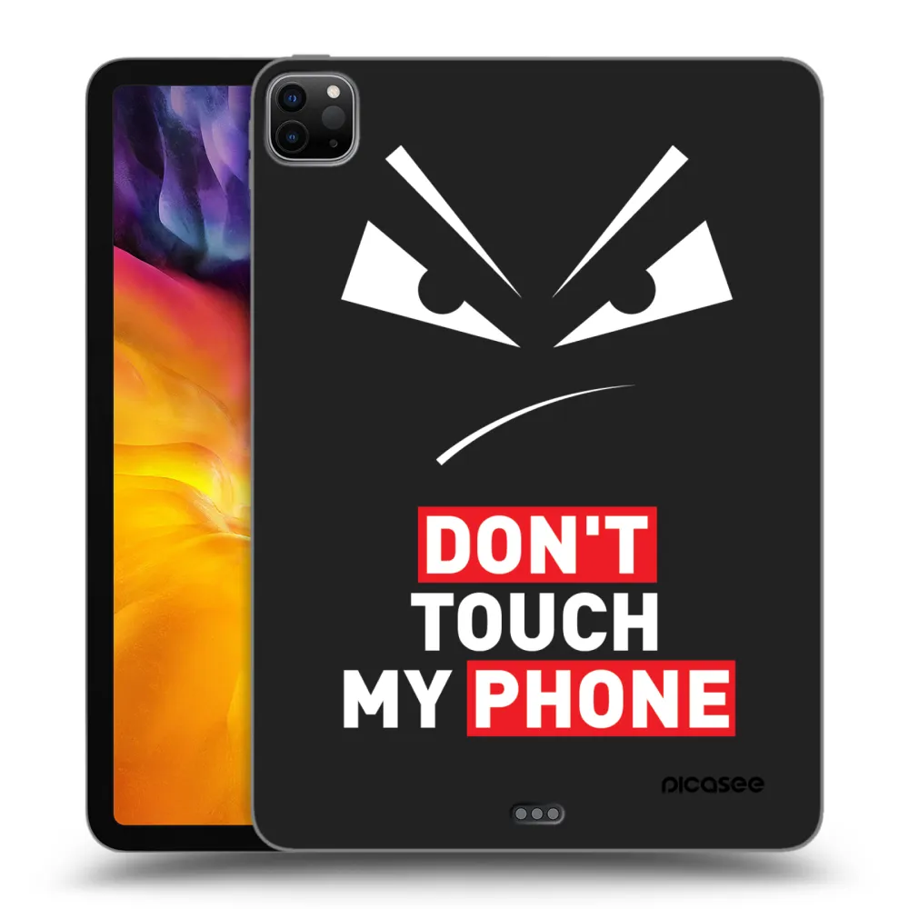 Picasee husă neagră din silicon pentru Apple iPad Pro 11" 2024 (7.gen.) - Evil Eye - Transparent