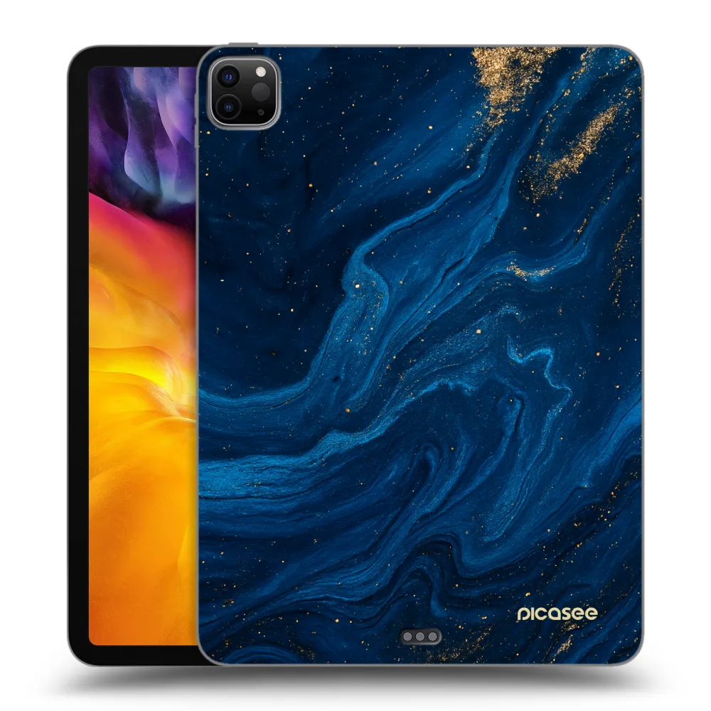 Picasee husă neagră din silicon pentru Apple iPad Pro 11" 2024 (7.gen.) - Blue