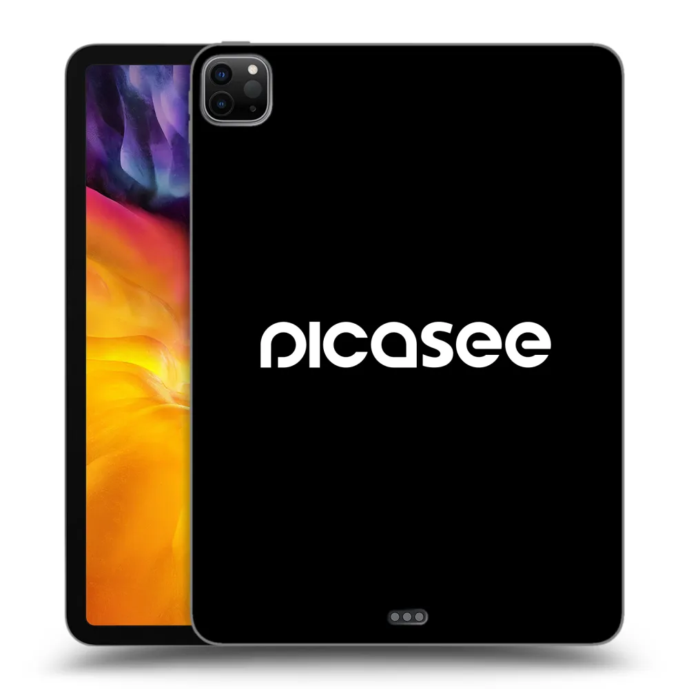Picasee husă neagră din silicon pentru Apple iPad Pro 11" 2024 (7.gen.) - Picasee - new logo - white