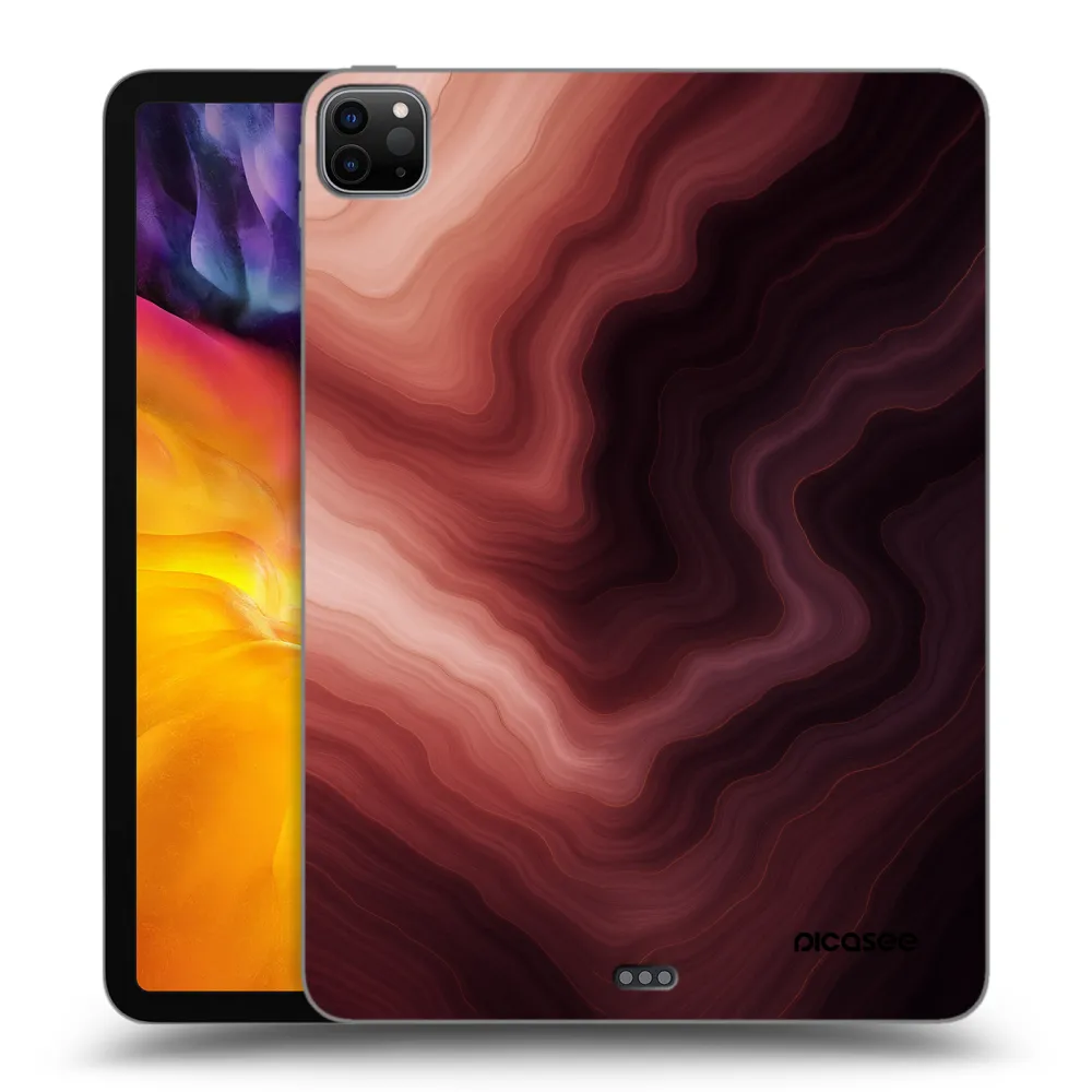 Picasee husă neagră din silicon pentru Apple iPad Pro 11" 2024 (7.gen.) - Rouge