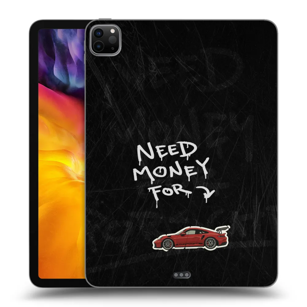 Picasee husă neagră din silicon pentru Apple iPad Pro 11" 2024 (7.gen.) - Track Mode