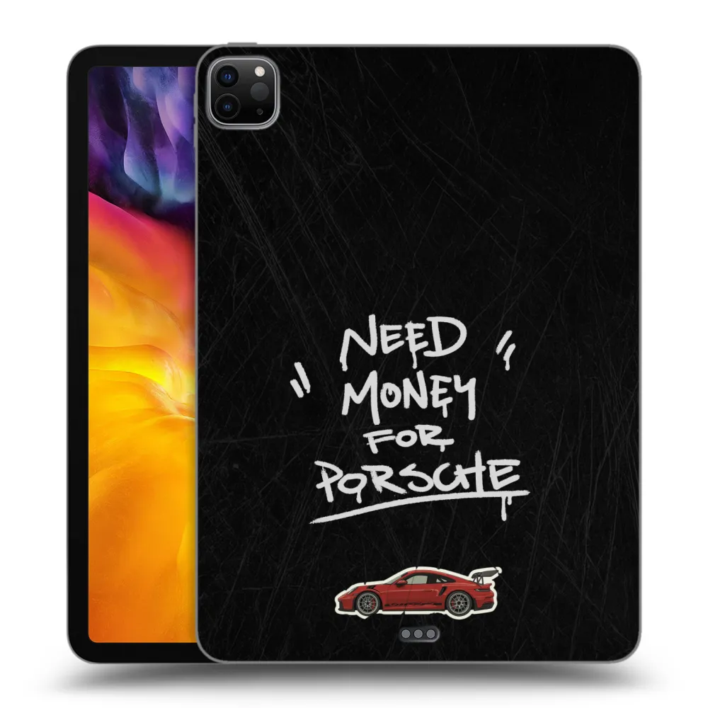 Picasee husă neagră din silicon pentru Apple iPad Pro 11" 2024 (7.gen.) - Dark Racer