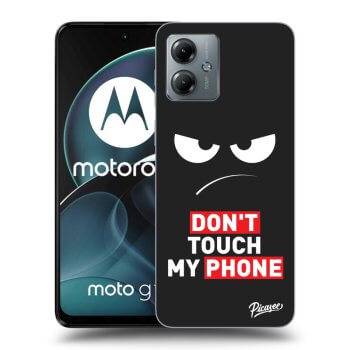 Husă pentru Motorola Moto G14 - Angry Eyes - Transparent