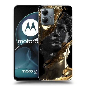 Husă pentru Motorola Moto G14 - Gold - Black