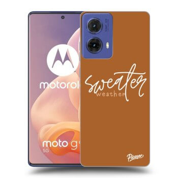 Husă pentru Motorola Moto G85 - Sweater weather