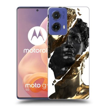 Husă pentru Motorola Moto G85 - Gold - Black
