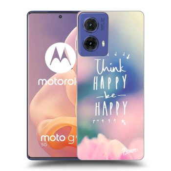 Husă pentru Motorola Moto G85 - Think happy be happy