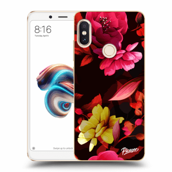 Husă pentru Xiaomi Redmi Note 5 Global - Dark Peonny