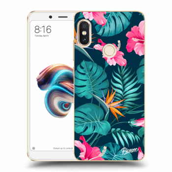 Husă pentru Xiaomi Redmi Note 5 Global - Pink Monstera