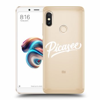 Husă pentru Xiaomi Redmi Note 5 Global - Picasee - old logo - white