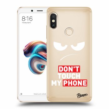 Husă pentru Xiaomi Redmi Note 5 Global - Angry Eyes - Transparent