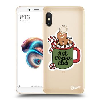 Picasee husă transparentă din silicon pentru Xiaomi Redmi Note 5 Global - Hot Cocoa Club