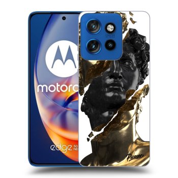 Husă pentru Motorola Edge 50 Neo - Gold - Black