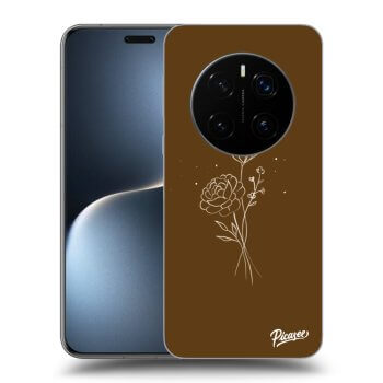 Husă pentru Honor Magic7 Pro 5G - Brown flowers