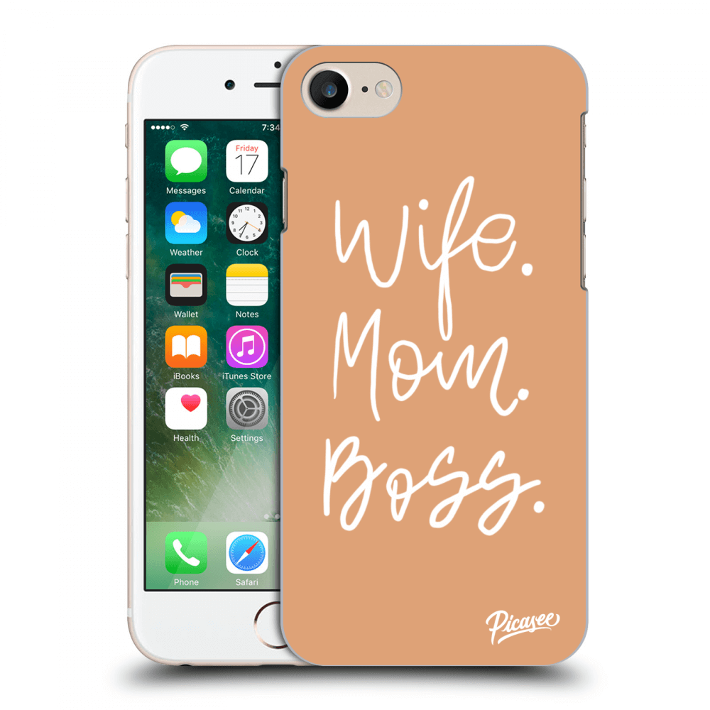 Picasee ULTIMATE CASE pentru Apple iPhone 7 - Boss Mama