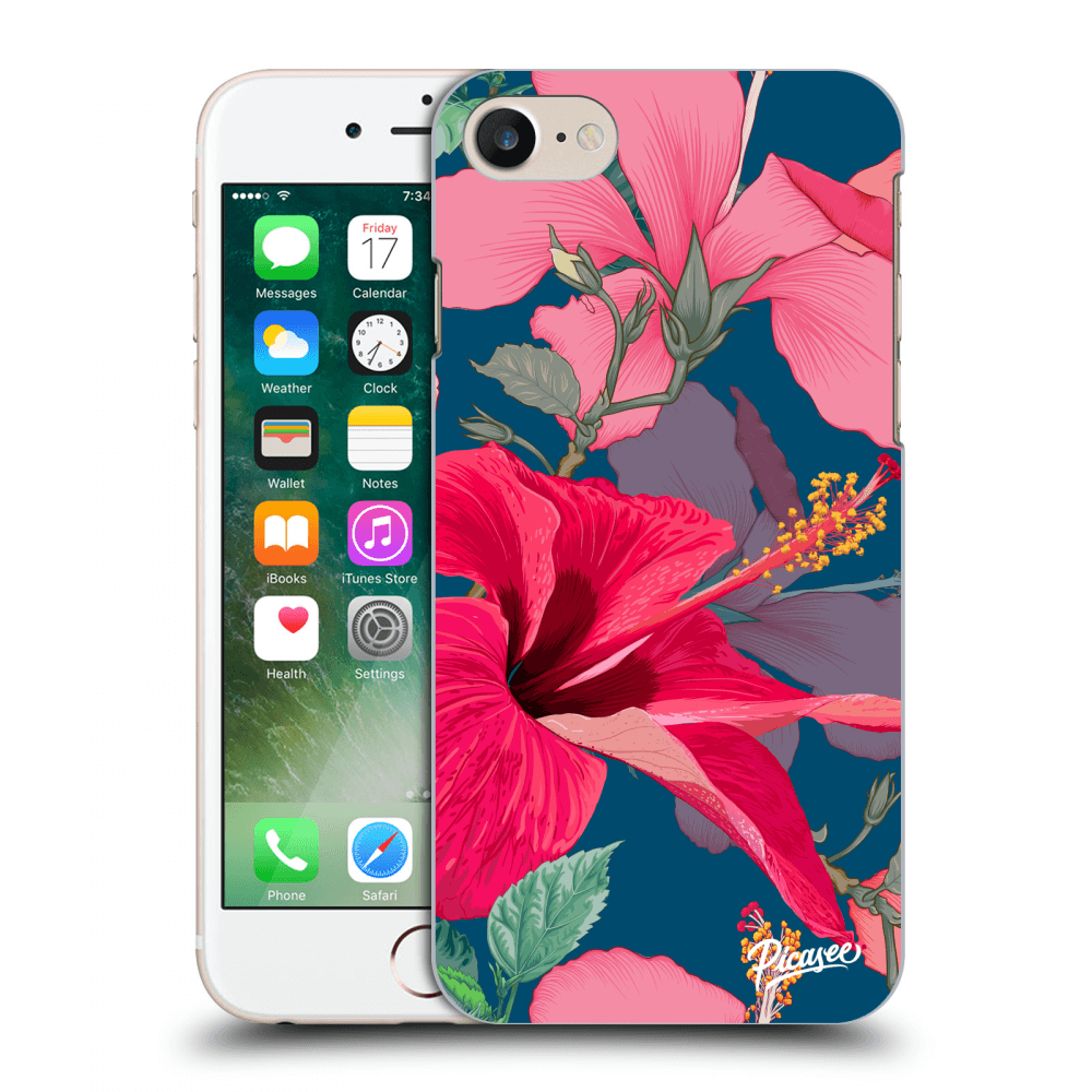 Picasee ULTIMATE CASE pentru Apple iPhone 7 - Hibiscus