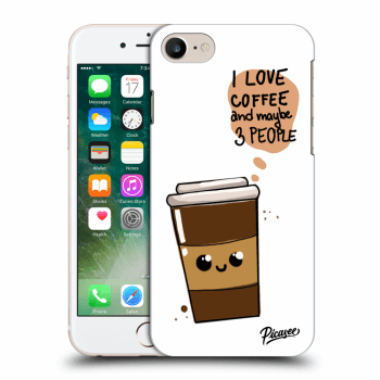Husă pentru Apple iPhone 7 - Cute coffee