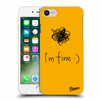 Picasee ULTIMATE CASE pentru Apple iPhone 7 - I am fine
