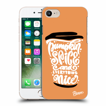 Husă pentru Apple iPhone 7 - Pumpkin coffee
