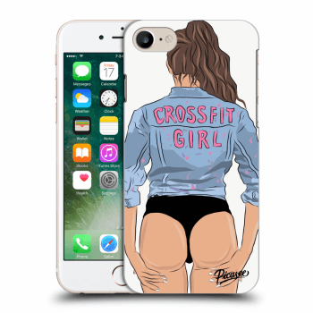 Husă pentru Apple iPhone 7 - Crossfit girl - nickynellow