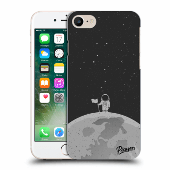 Picasee husă transparentă din silicon pentru Apple iPhone 7 - Astronaut