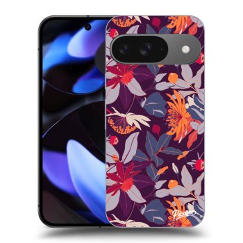 Husă pentru Google Pixel 9 - Purple Leaf