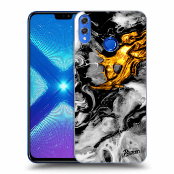 Husă pentru Honor 8X - Black Gold 2