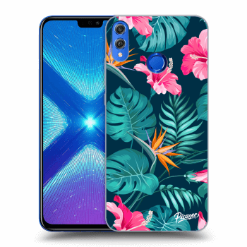 Husă pentru Honor 8X - Pink Monstera