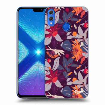 Husă pentru Honor 8X - Purple Leaf