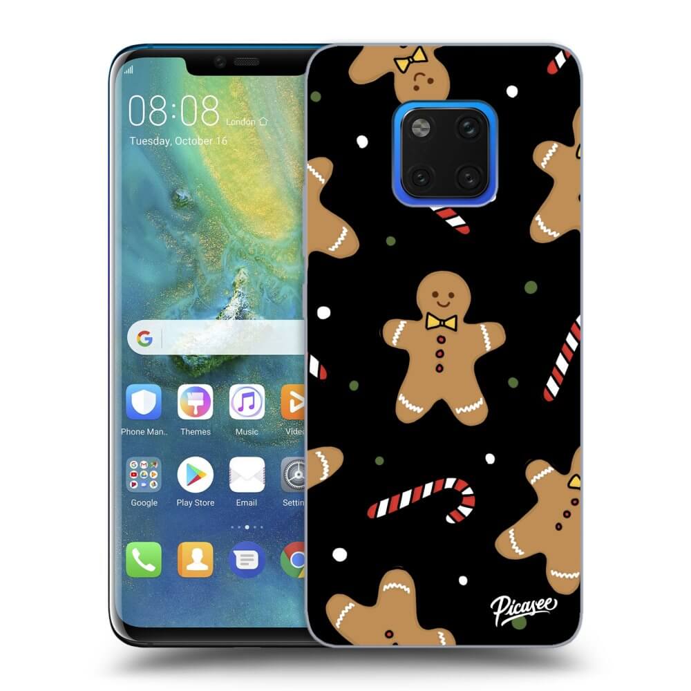 Picasee husă neagră din silicon pentru Huawei Mate 20 Pro - Gingerbread