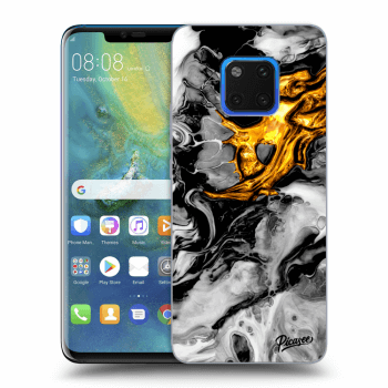 Husă pentru Huawei Mate 20 Pro - Black Gold 2