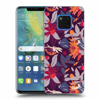 Husă pentru Huawei Mate 20 Pro - Purple Leaf