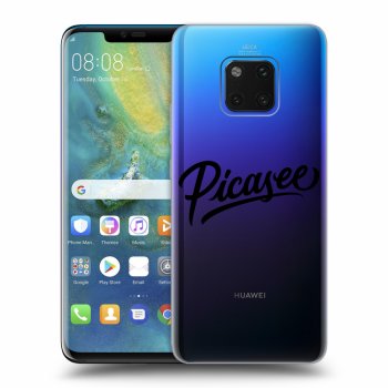 Picasee husă transparentă din silicon pentru Huawei Mate 20 Pro - Picasee - black