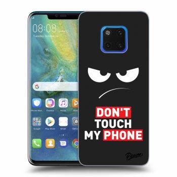 Husă pentru Huawei Mate 20 Pro - Angry Eyes - Transparent