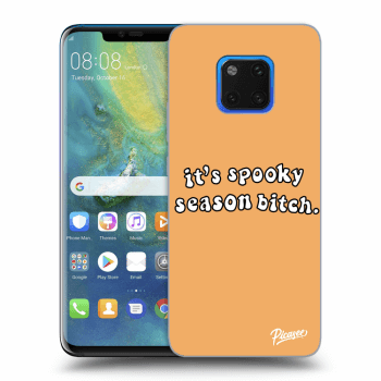 Picasee husă transparentă din silicon pentru Huawei Mate 20 Pro - Spooky season