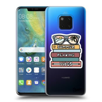 Picasee husă transparentă din silicon pentru Huawei Mate 20 Pro - Summer reading vibes