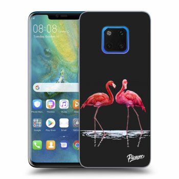 Husă pentru Huawei Mate 20 Pro - Flamingos couple