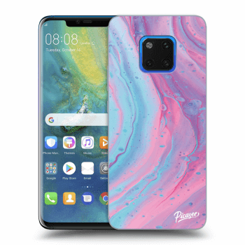 Husă pentru Huawei Mate 20 Pro - Pink liquid