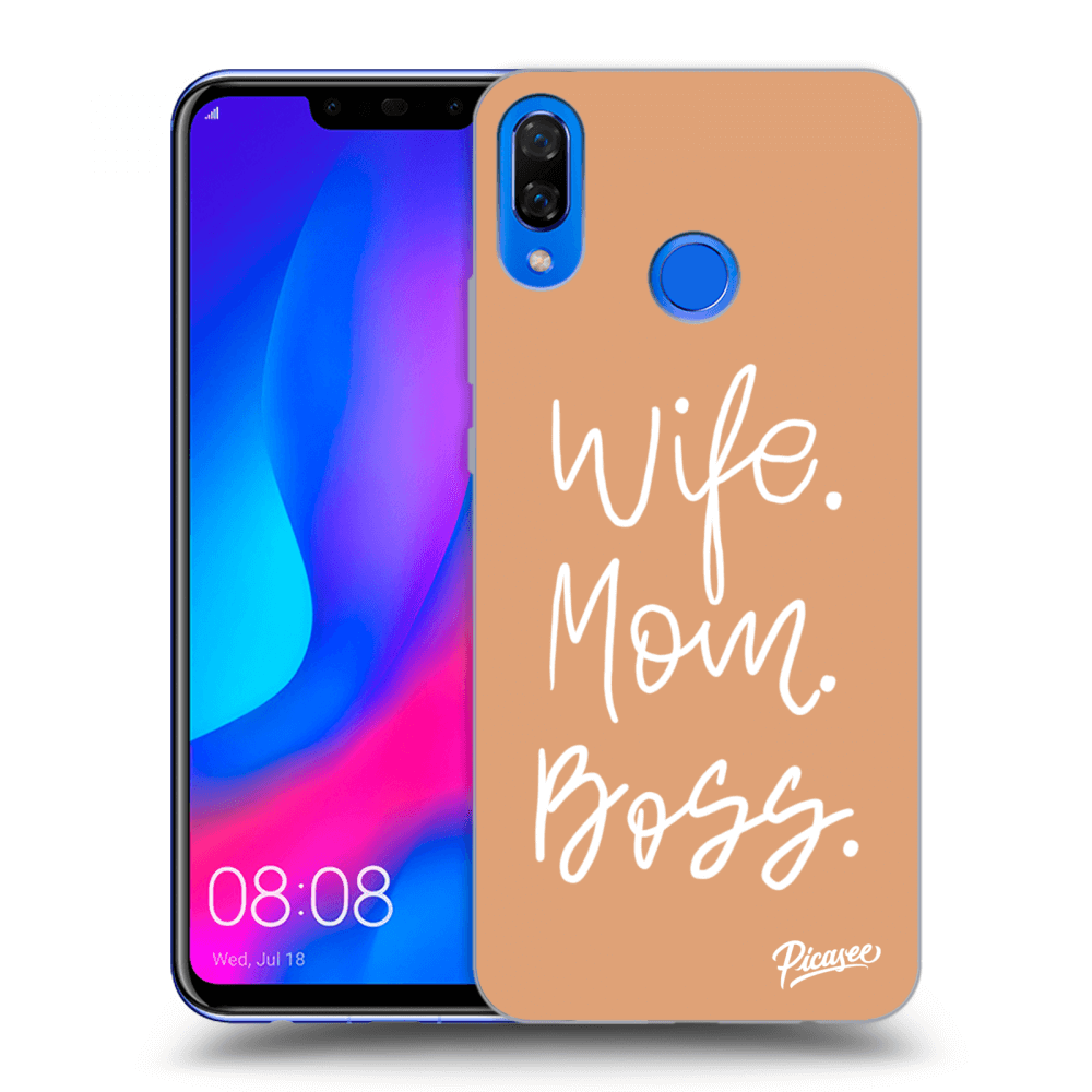 Picasee ULTIMATE CASE pentru Huawei Nova 3 - Boss Mama