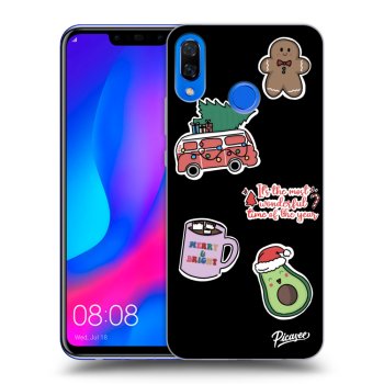 Husă pentru Huawei Nova 3 - Christmas Stickers