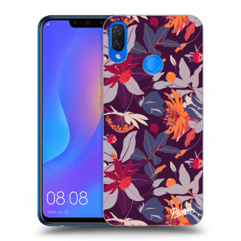 Husă pentru Huawei Nova 3i - Purple Leaf