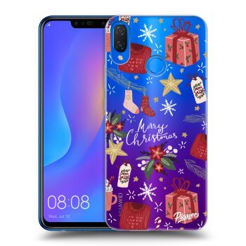 Picasee husă transparentă din silicon pentru Huawei Nova 3i - Christmas