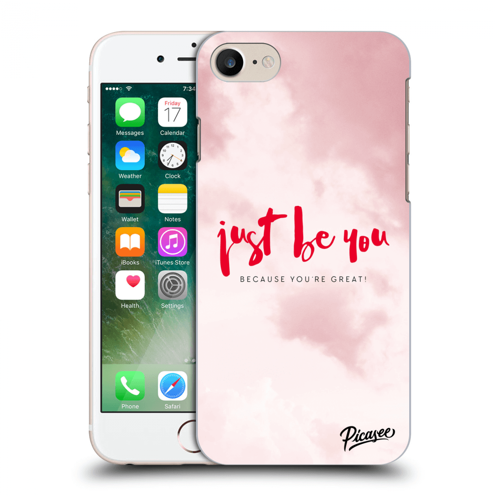 Picasee ULTIMATE CASE pentru Apple iPhone 8 - Just be you