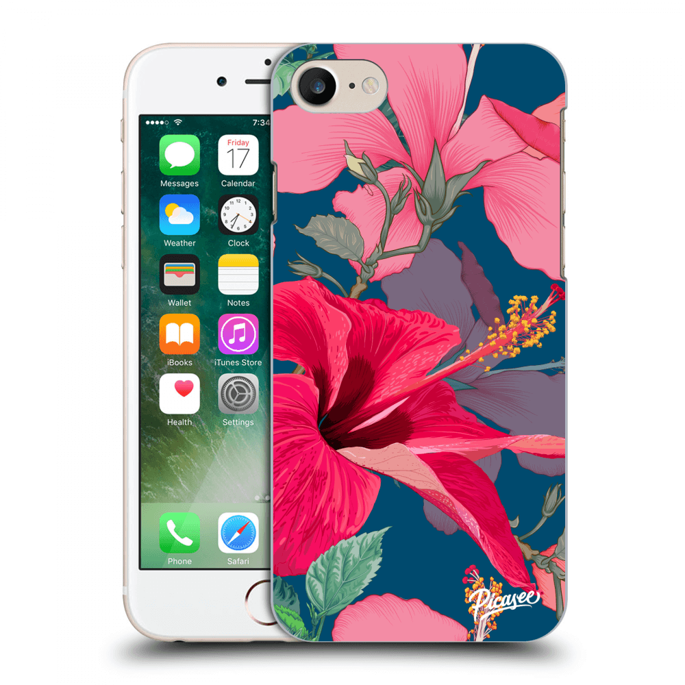 Picasee ULTIMATE CASE pentru Apple iPhone 8 - Hibiscus